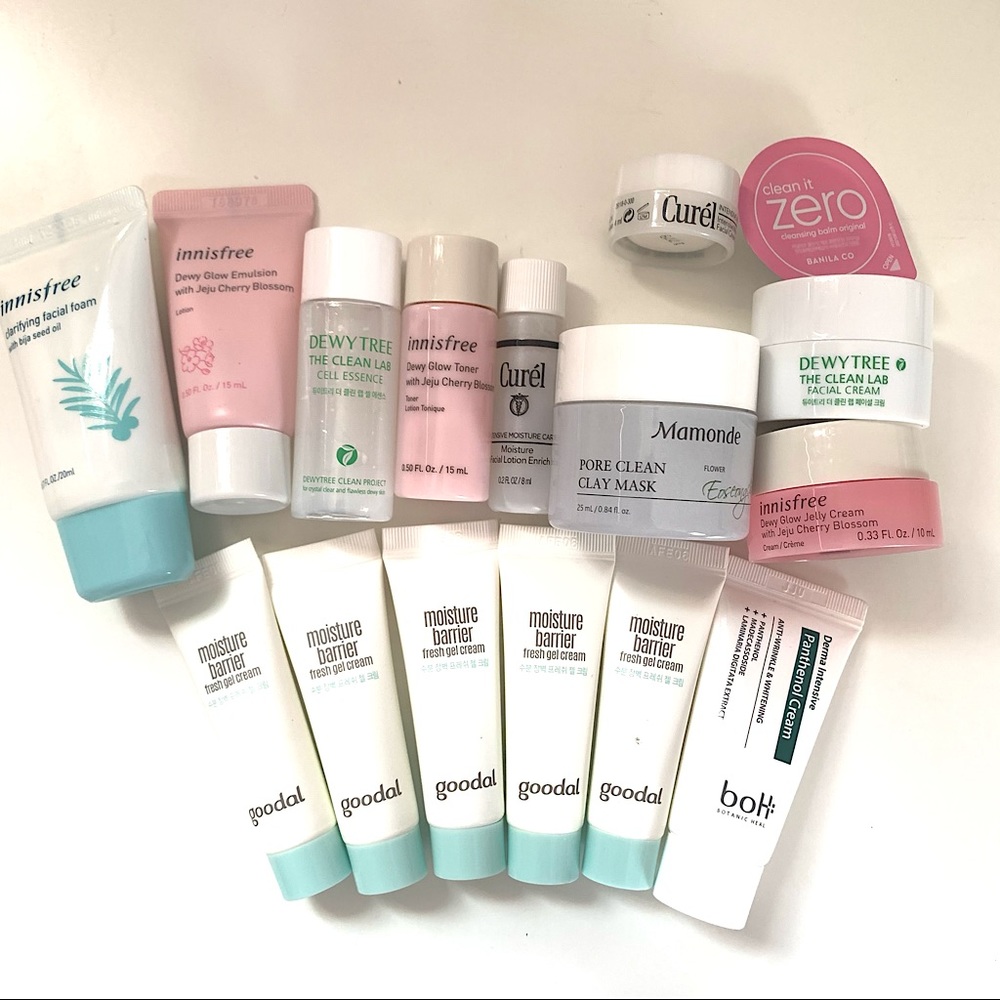 Korean skincare bundle